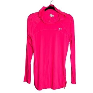 Under Armour Women's Bright Pink Long Sleeve Tee